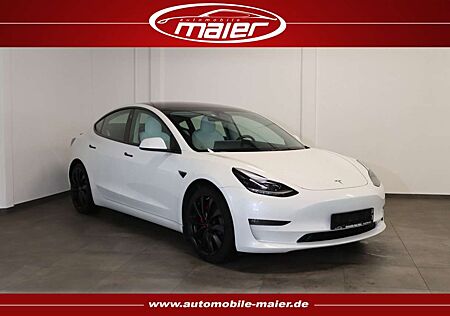 Tesla Model 3 Performance-Panorama-Kamera-LED-Leder