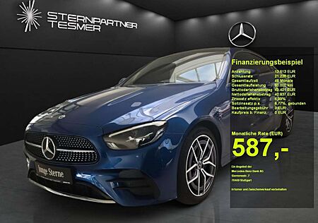 Mercedes-Benz E 300 d 4M +AMG+MBUX+KAMERA+PANO+WIDE+NAVI+AUT
