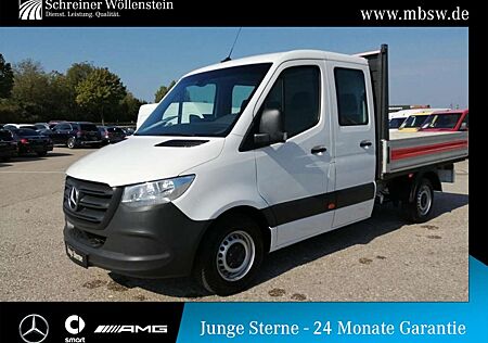 Mercedes-Benz Sprinter 214 DoKa Pritsche L2 *MBUX*Klima*AHK 2t