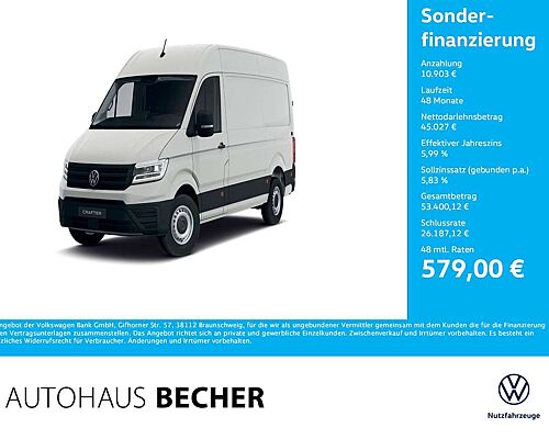 Volkswagen Crafter 35 Kasten 2.0 TDI 6-Gang MR /CarPlay