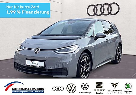 VW ID.3 Volkswagen Pro Performance NAV MATRIX KAM ACC DWA LED PDC SH