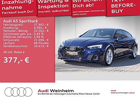 Audi A5 50 TDI quattro Black-Paket 2xS line