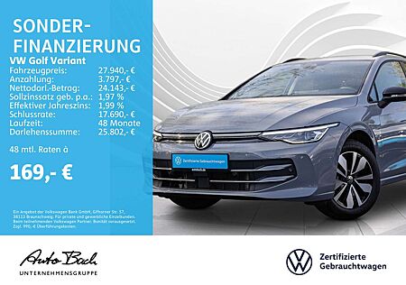 VW Golf Variant Volkswagen Golf VIII Variant 1.5 TSI GOAL, Navi, LED, Rückf
