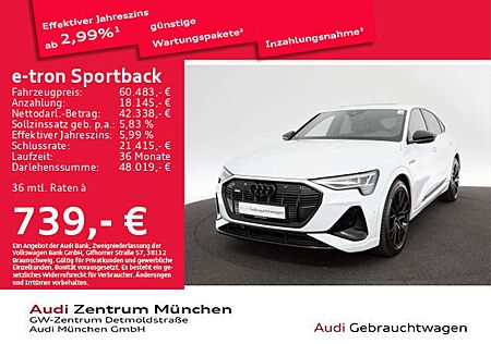 Audi e-tron 55 qu. 2x S line Pano/AHK/B&O/M