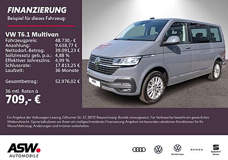 VW T6 Volkswagen .1 Multivan Gen. Six 2.0TDI 4M DSG LED Nav AHK