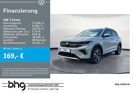 VW T-Cross Volkswagen 1.5 TSI R-Line DSG ACC PDC IQ:LIGHT KAME