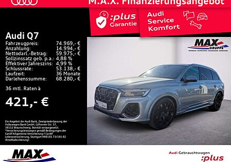 Audi Q7 55 TFSI e QUAT S LINE MATRIX+LUFT+PANO+AHK+VC