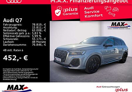 Audi Q7 55 TFSI e QUAT S LINE MATRIX+LUFT+PANO+AHK+VC