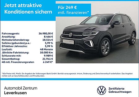 VW T-Cross Volkswagen R-Line NAVI ACC AHK MATRIX KAM APP VI
