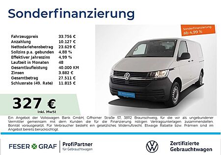 VW T6 Transporter Volkswagen T6.1 Transporter 6.1 Kasten 2.0TDI 4x4 PDC 2xSchiebetüre SHZ