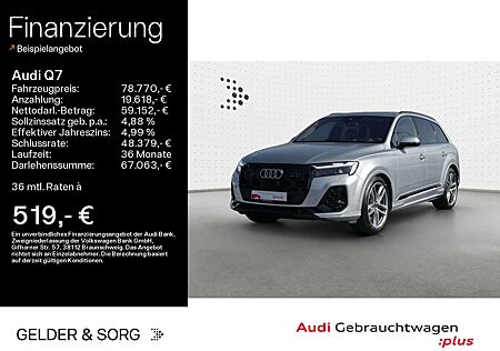 Audi Q7 55 TFSIe qu. S line Allradl.*Optikp.schw*B&O