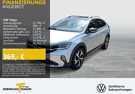 VW Taigo Volkswagen 1.0 TSI DSG STYLE NAVI SITZHZ LED ALLWETTE