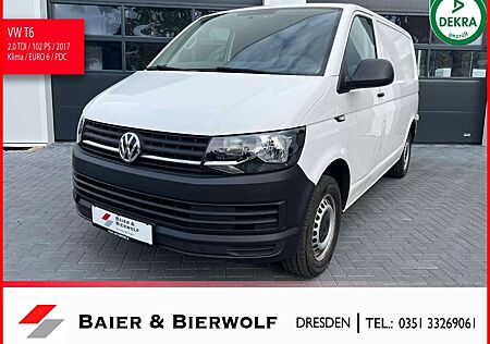 VW T6 Transporter Volkswagen Kasten Klima PDC EURO 6 102 PS