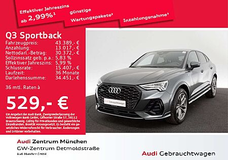 Audi Q3 40 TFSI qu. S tronic 2x S line Navi