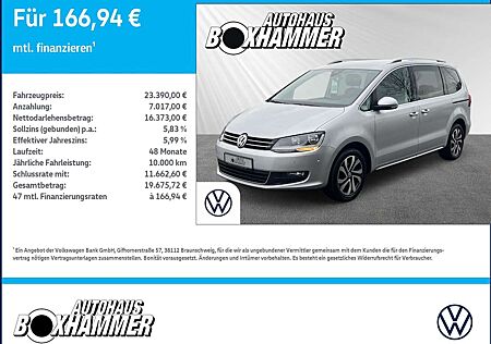 VW Sharan Volkswagen 1,4 TSI DSG ACTIVE AHK+NAVI+ELE.TÜREN