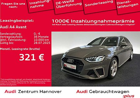 Audi A4 S line 35 TDI LED AHK Sports. virtual