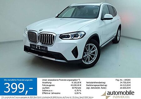 BMW X3 xDr. 20dA Laser AHK Standh LiveCockpit Panora