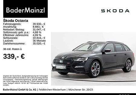 Skoda Octavia Combi RS 2.0 TSI DSG LED HUD Pano Kessy