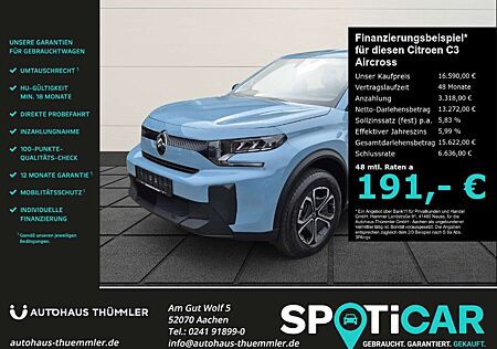 Citroën C3 Aircross Citroen Turbo 100 YOU Klima PDC purhalteass. Verkehrszeich
