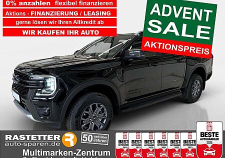 Ford Ranger DK Wildtrak 5Jahre+Rollo+AHK+Leder+Navi+virtCP+ACC