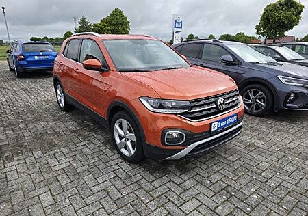 VW T-Cross Volkswagen 1.0 TSI Style #AHK #NAVI #SHZ #LED #KLIMA #Allwett