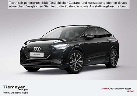 Audi Q4 e-tron gebraucht kaufen Audi Q4 e-tron Sportback 40 2x S LINE LM20 LEDER SONO
