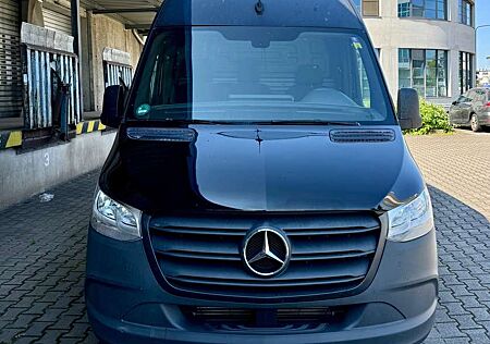 Mercedes-Benz Sprinter 214 HOCH LANG Camper Schwarz AHK TOP