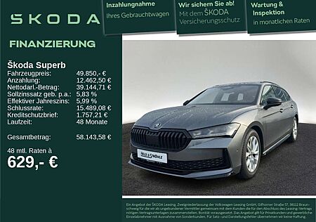 Skoda Superb Combi Sportline 2.0 TDI DSG 4x4 AHK STDHZ