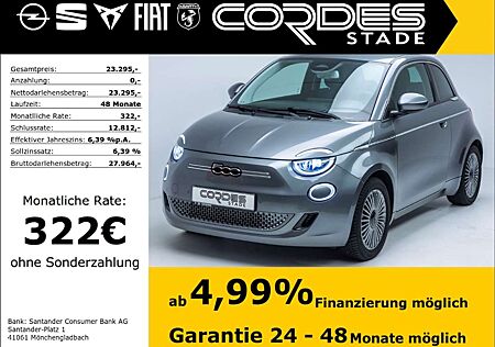 Fiat 500E Elektro Verkehrszeichenerk. PDCv+h Notbremsass.(1