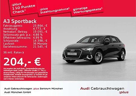 Audi A3 40 TFSI e S tronic advanced Virtual