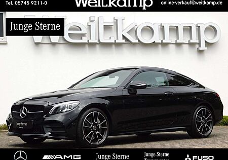 Mercedes-Benz C 400 4MATIC Coupé AMG+Night+Pano+AHK+Memo.+Burm