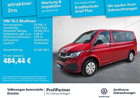 VW T6 Volkswagen .1 Multivan Trendline 2,0 TDI KLIMA STH PDC