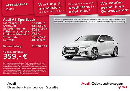 Audi A3 Advanced 35 TFSI 110(150) kW(PS) S