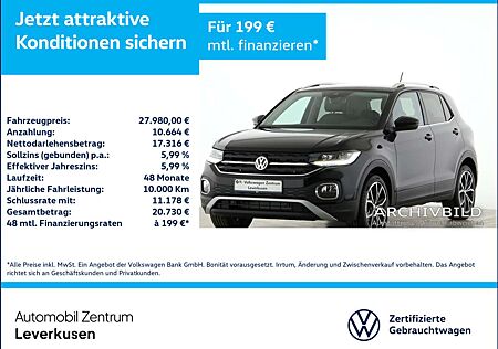 VW T-Cross Volkswagen TSI R-Line NAVI AHK ACC MATRIX KAM SH