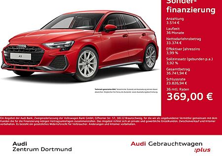 Audi A3 Sportback 35 S LINE FACELIFT CAM LM18 EKLAPPE