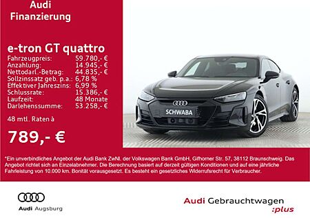 Audi e-tron GT qu *Allr.Lenk*MATRIX*PANO*B&O*Wärmep*
