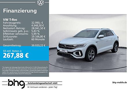VW T-Roc Volkswagen R-Line 1.5TSI 150PS 7-Gang DSG