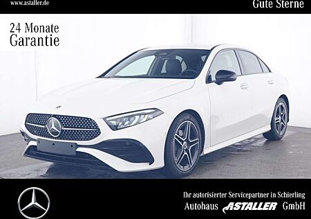 Mercedes-Benz A 200 Limousine AMG Line Night+WiPa+18"+Lederpak
