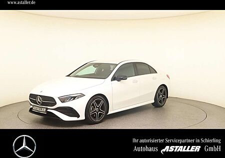 Mercedes-Benz A 200 Limousine AMG Line Night+WiPa+18"+Lederpak