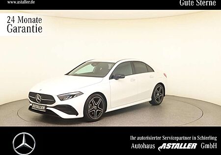 Mercedes-Benz A 200 Limousine AMG Line Night+WiPa+18"+Lederpak