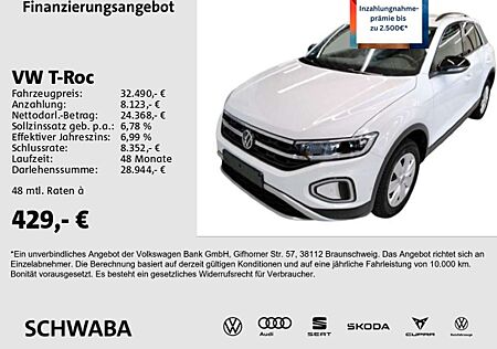 VW T-Roc Volkswagen Style 1.5 TSI DSG 8-fach bereift