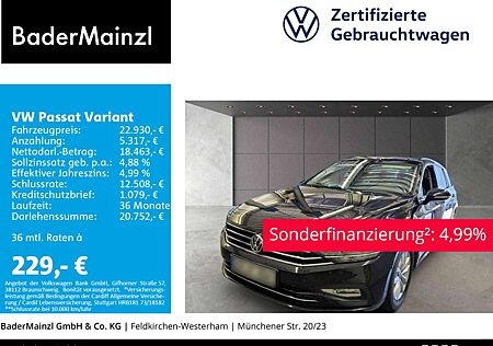 VW Passat Variant Volkswagen 1.5 TSI DSG AHK Carplay LED 2xPDC