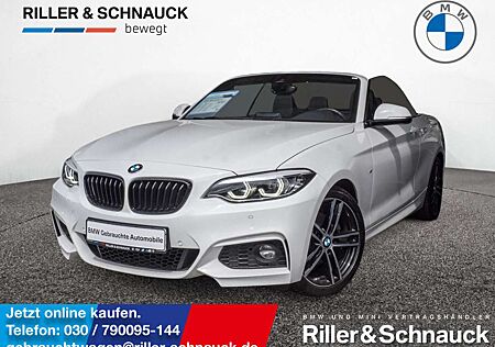 BMW 220 i Cabrio M-Sport LED+NAVI+H/K+KAM+KEYLESS+