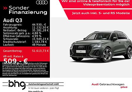 Audi Q3 35 TFSI S-tronic S-Line AHK Virtual Navi LED
