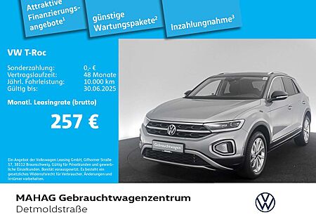 VW T-Roc Volkswagen 1.5 TSI STYLE Navi LED+ AHK DSG