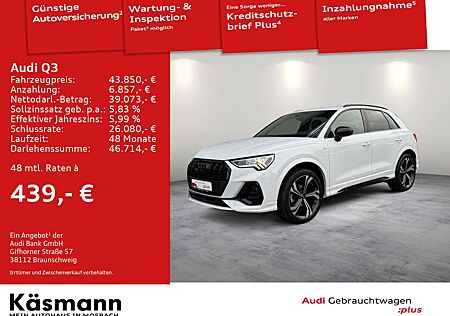 Audi Q3 S line 35TDI 2xS line AHK LED ACC KAM SONOS