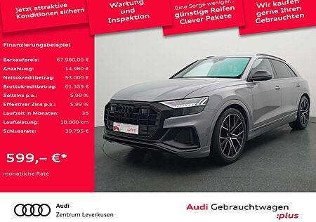 Audi Q8 50 quattro S-line AHK B&O ACC CARBON LEDER