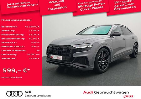 Audi Q8 50 quattro S-line AHK B&O ACC CARBON LEDER