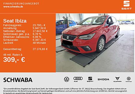 Seat Ibiza FR 1.5 TSI DSG *LED*SPUR*GRA*NAVI*KAM*16''