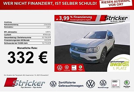 VW Tiguan Volkswagen IQ.Drive 1.5TSI DSG 332,-ohne Anzahlung AHK Pano